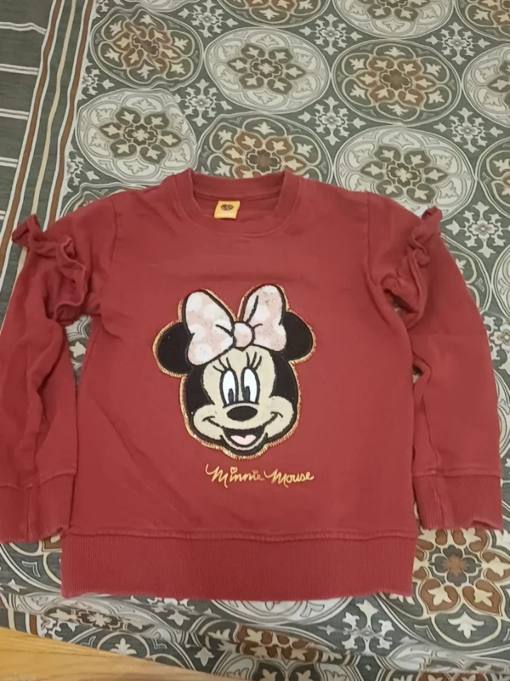 Minnie Mouse Sweater 6-7Y