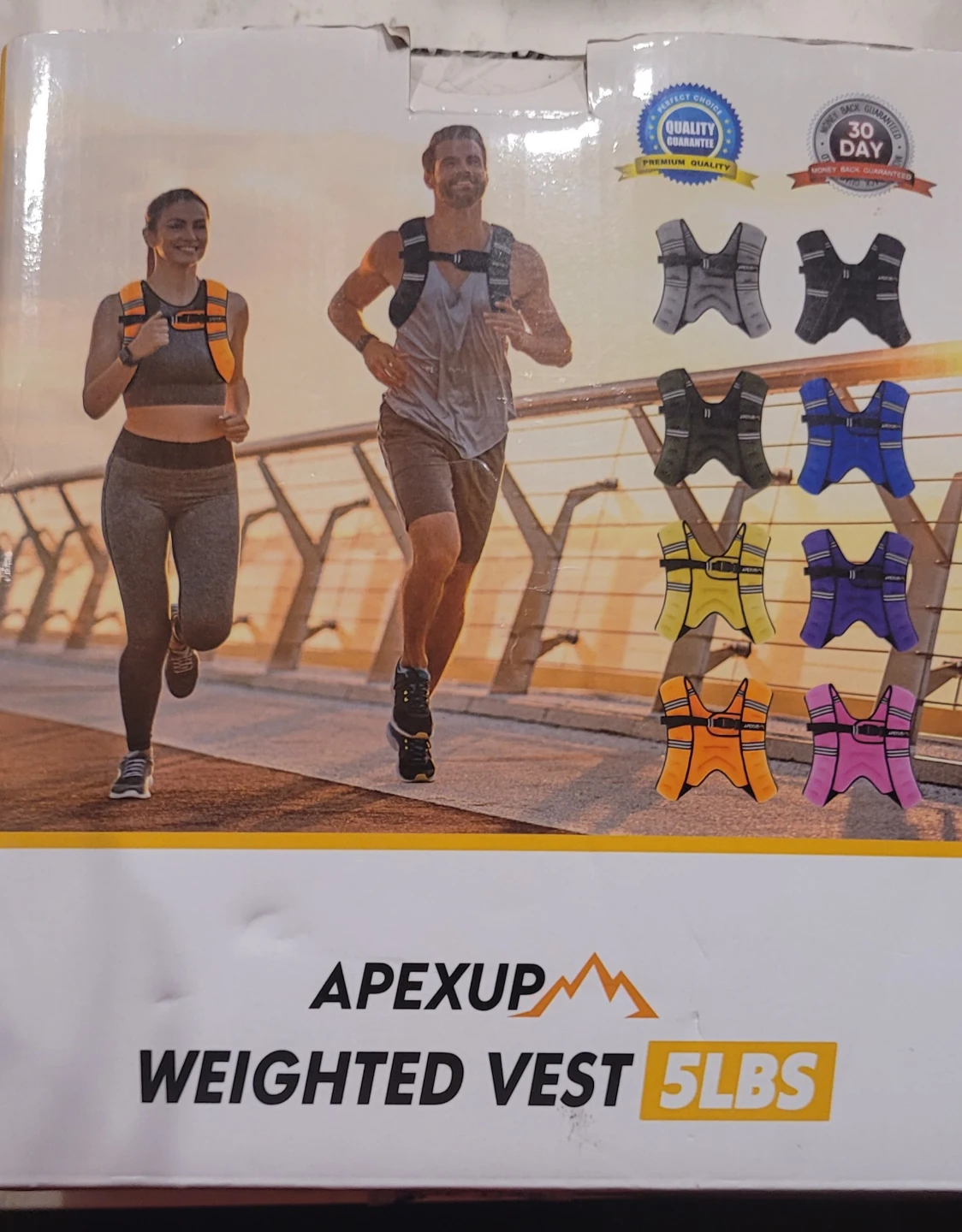 APEXUP Weighted Vest 5lbs