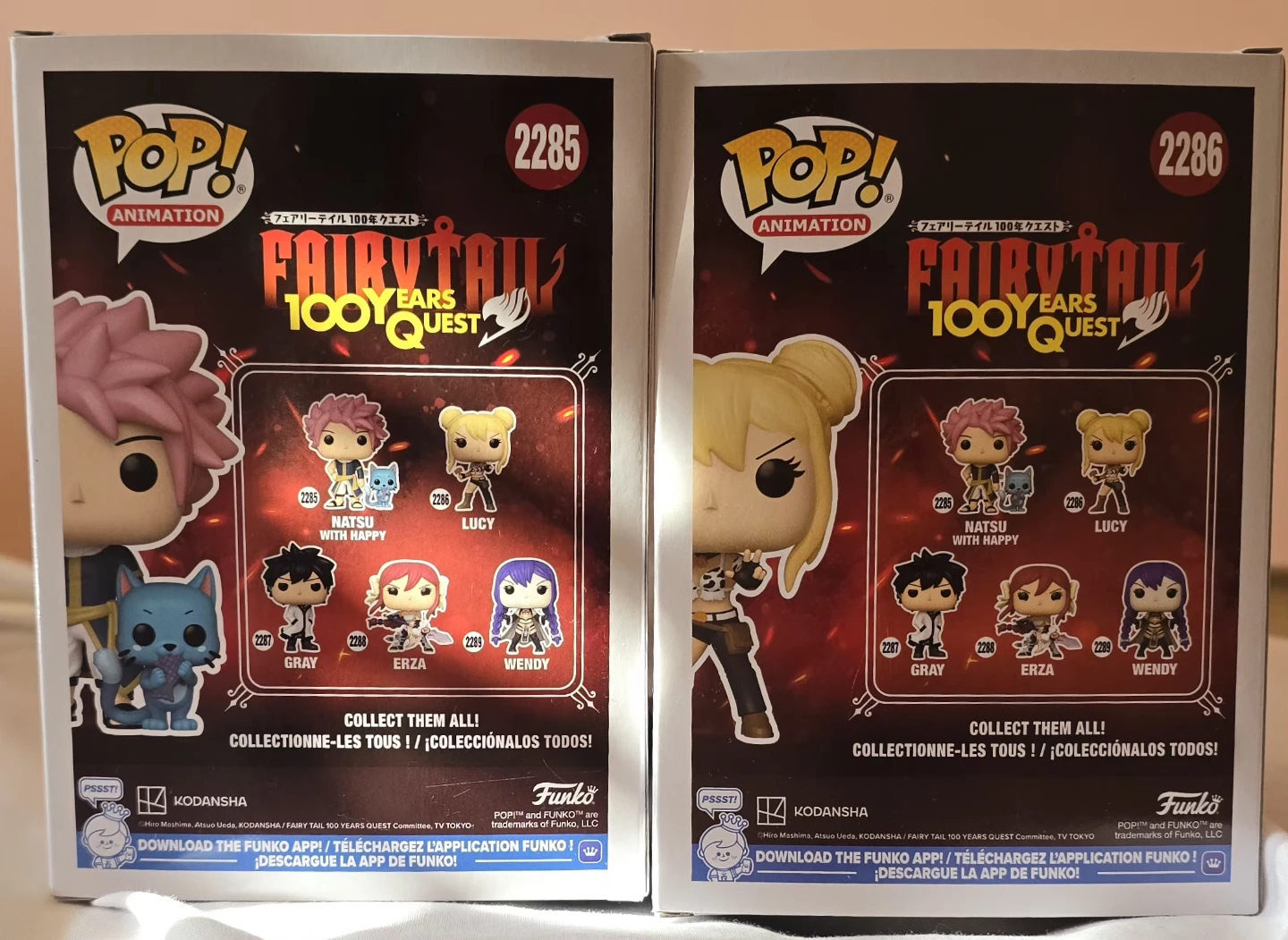 Fairy Tail 100 Year Quest Funko Pops - photo 3