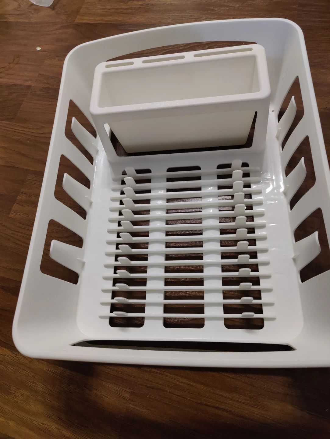 White Plastic Dish Drying Rack