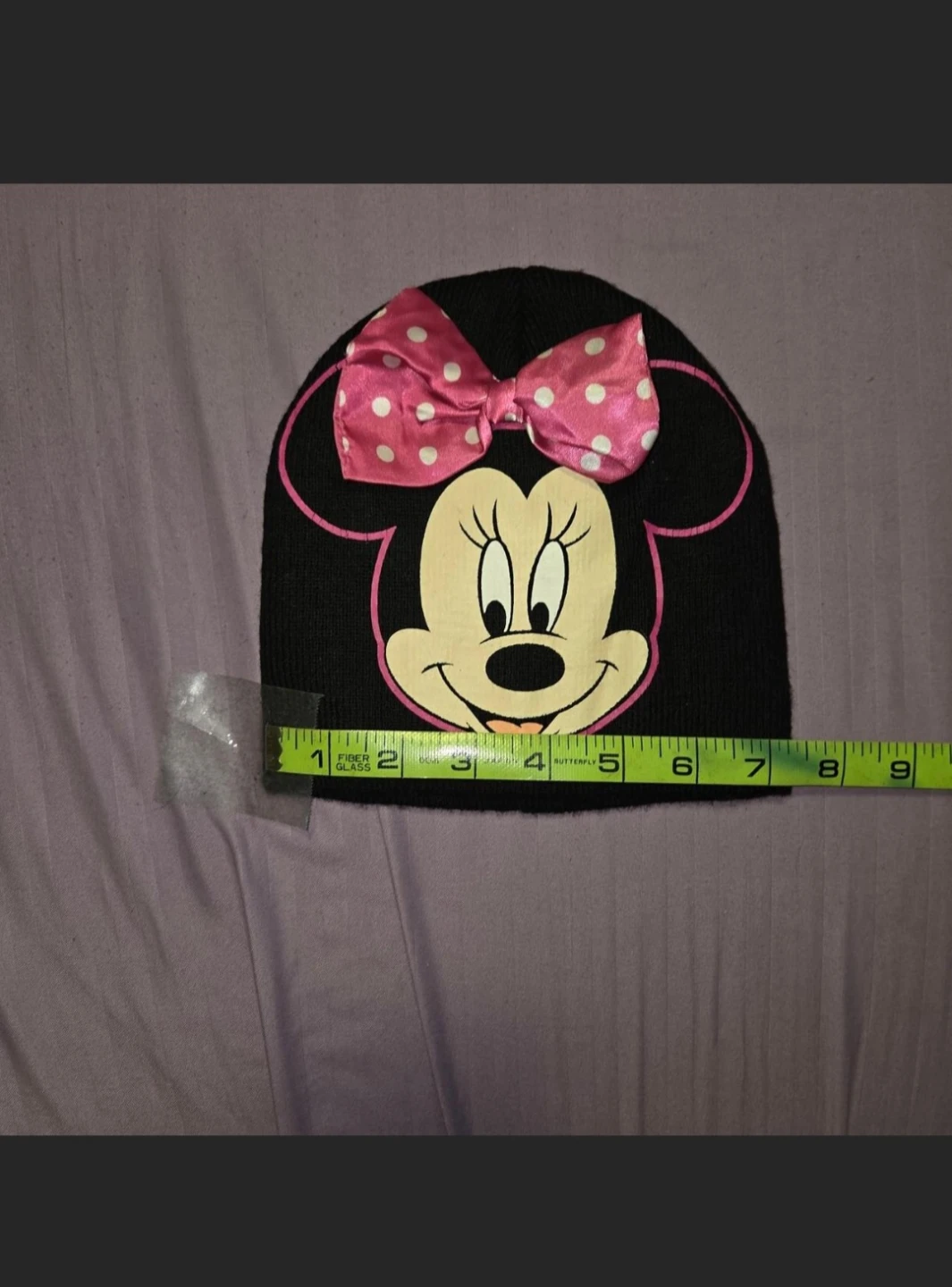 Disney Minnie Mouse Hat With MM & Bow - photo 3