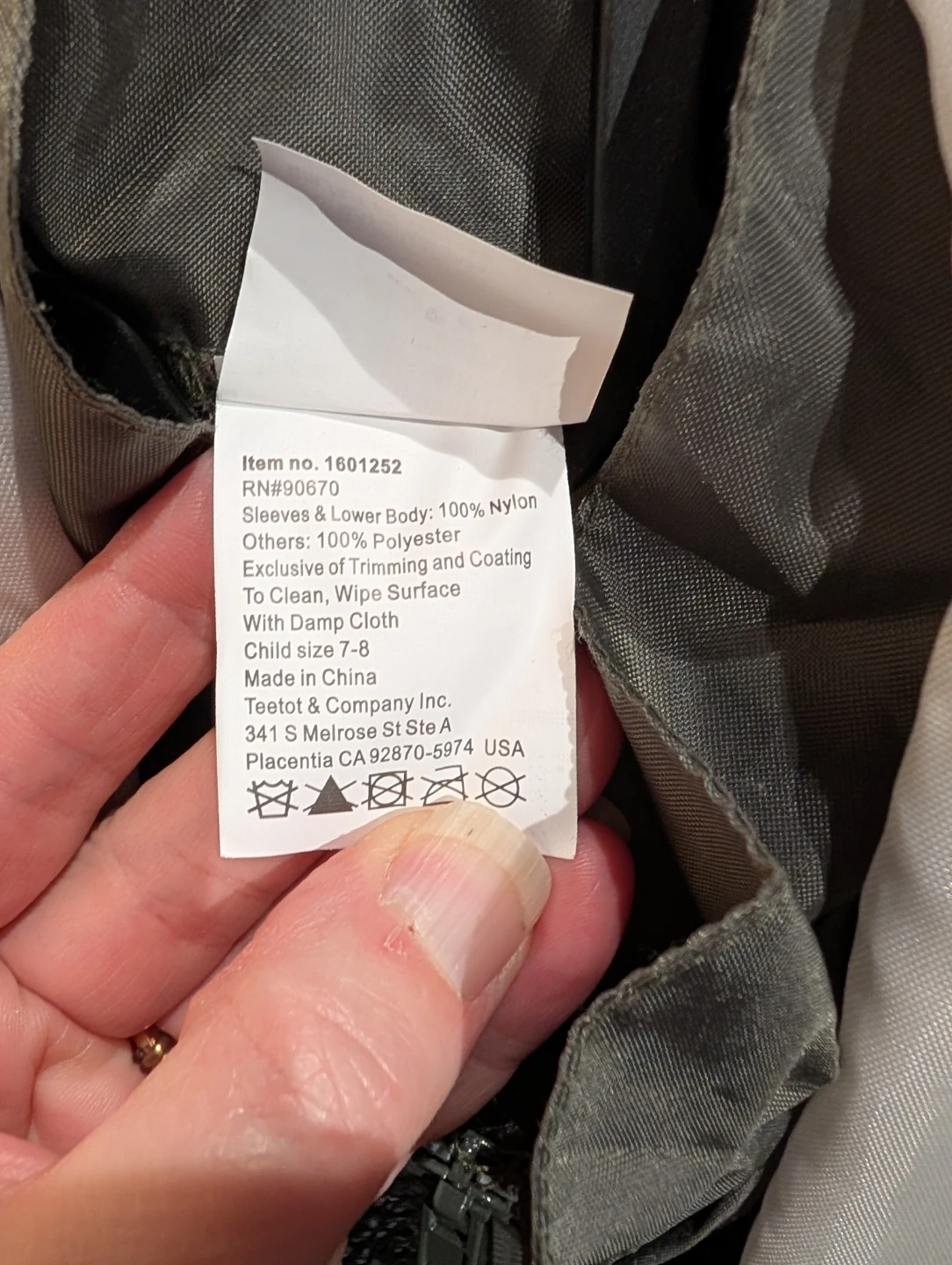 Teetot Pilot Jumpsuit Size 7-8 - photo 2