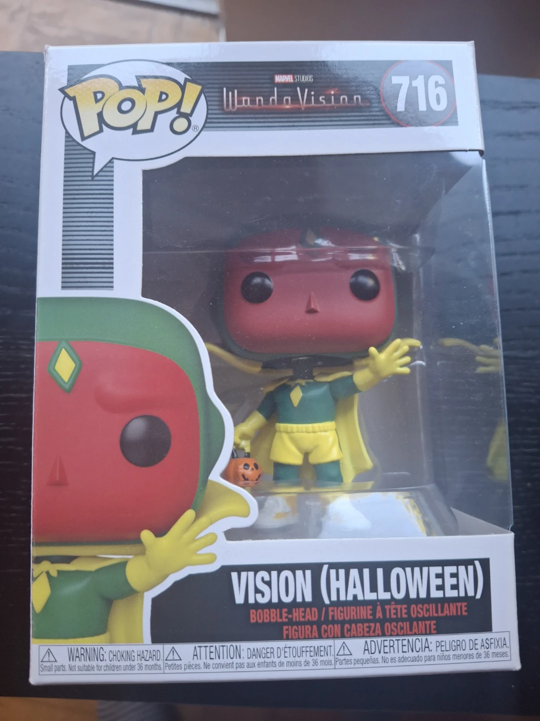 Funko Pop Marvel WandaVision Vision (Halloween) 716