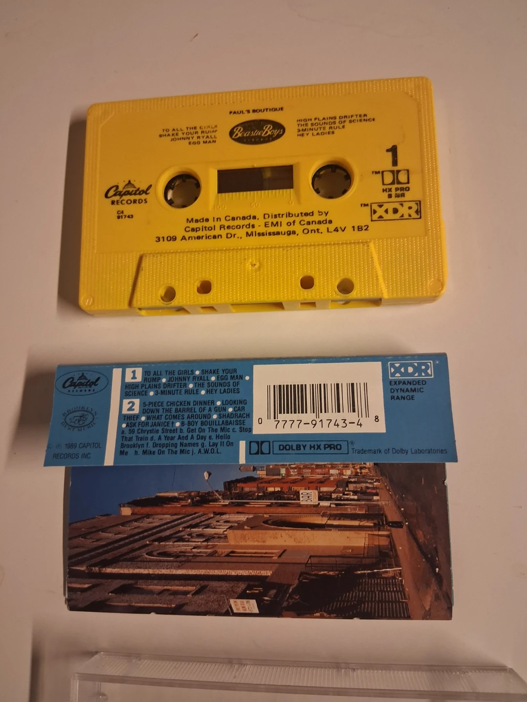 Beastie Boys Paul's Boutique Cassette Tape - photo 3