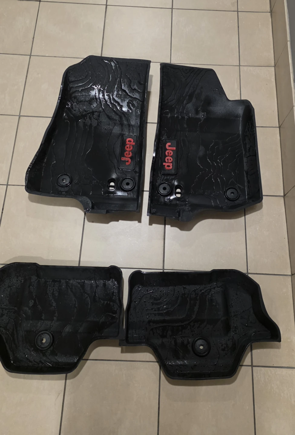 Genuine Jeep All-Weather Floor Mats – OEM