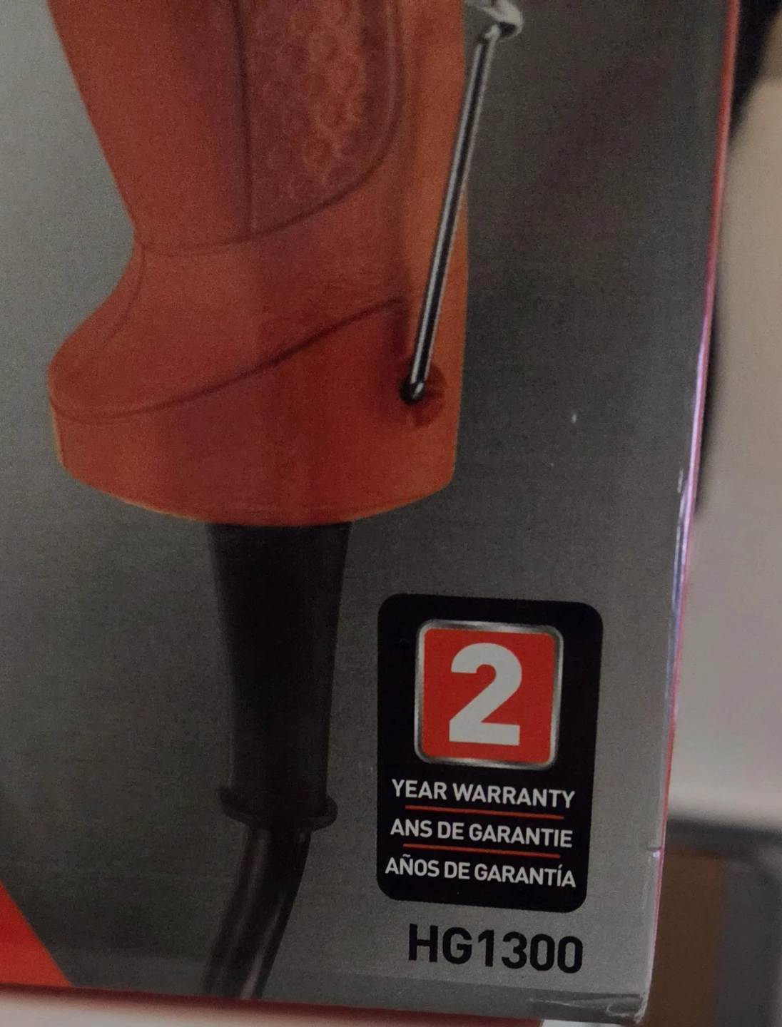 Black & Decker HG1300 Dual Temperature Heat Gun - photo 4