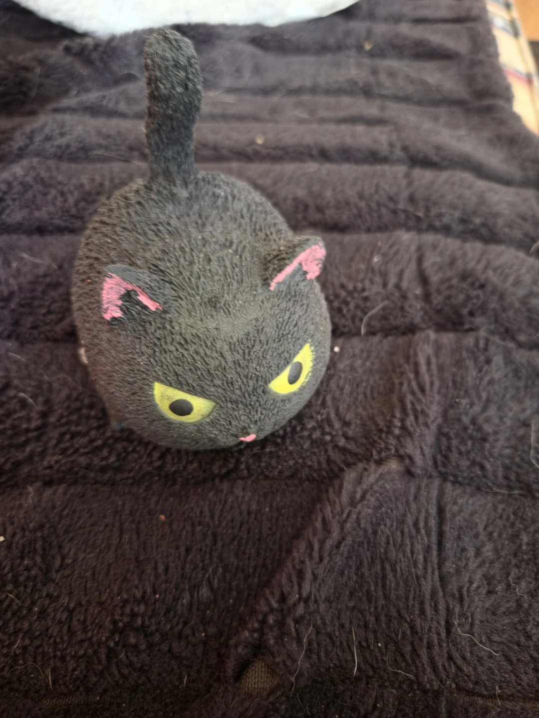 Keycraftl black cat squishy toy
