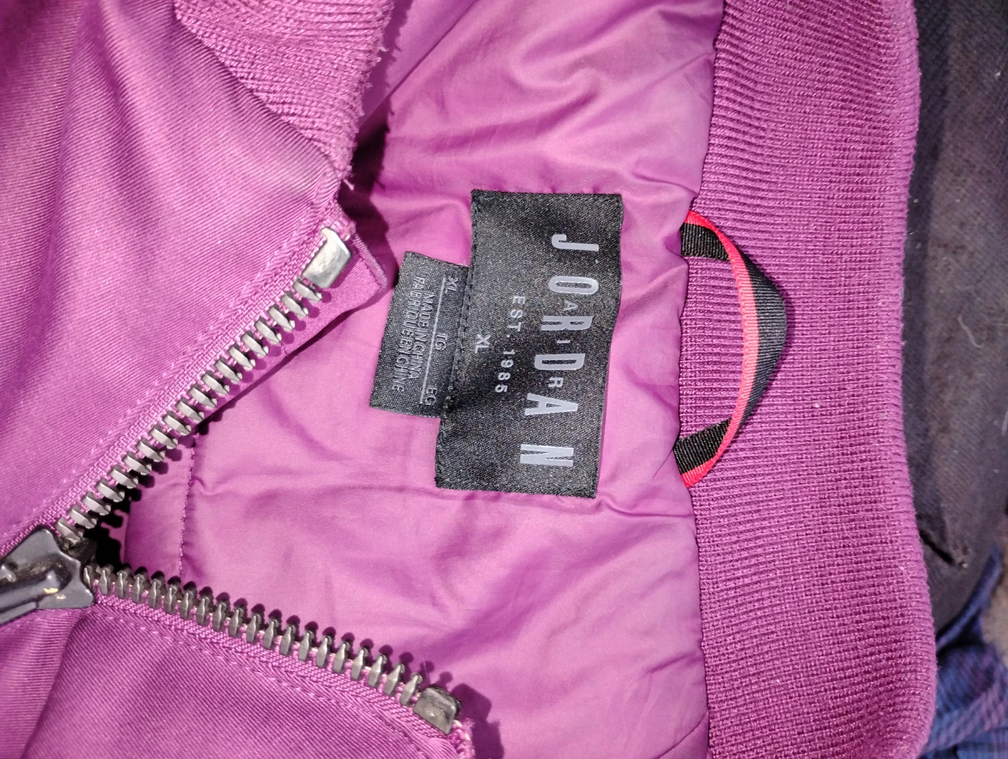 Jordan Bomber Jacket Purple