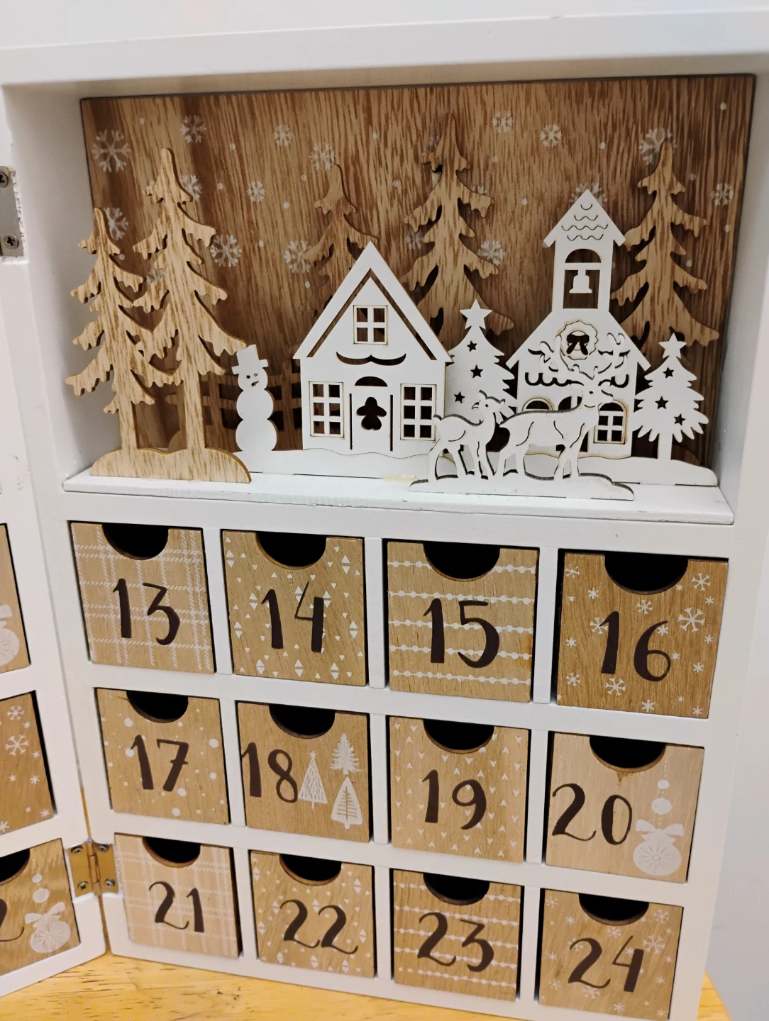 Wooden Christmas Advent Calendar - photo 5