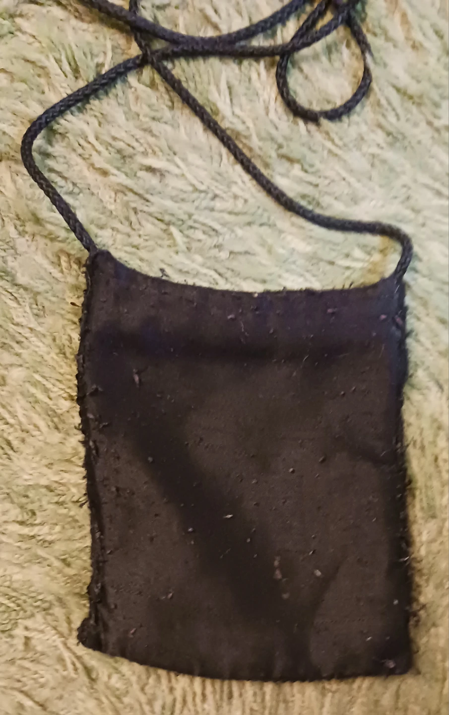 Black Beaded Crossbody Bag - photo 2