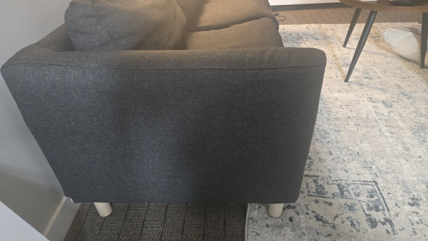 IKEA Grey Sofa - photo 2