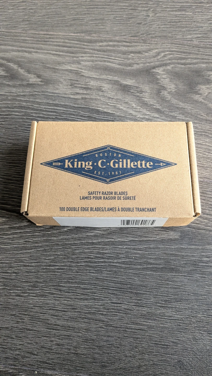 BRAND NEW 100-Pack King C. Gillette Razor Blades