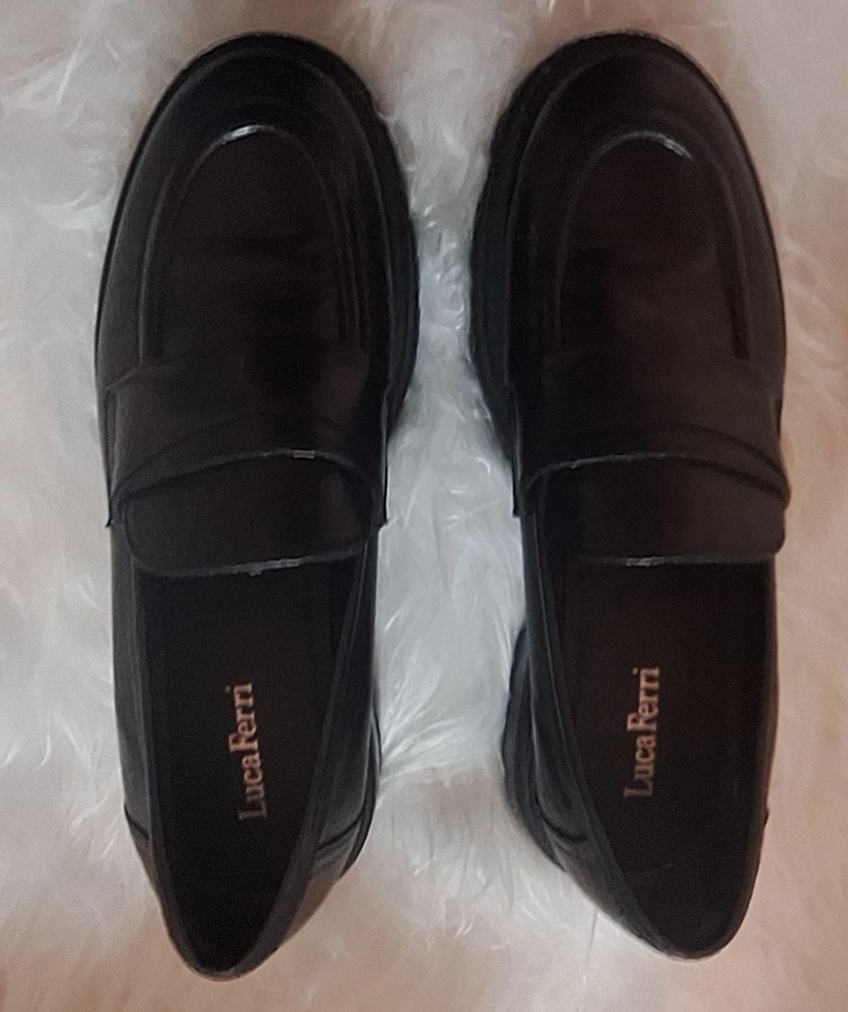 Luca Ferri black loafers
