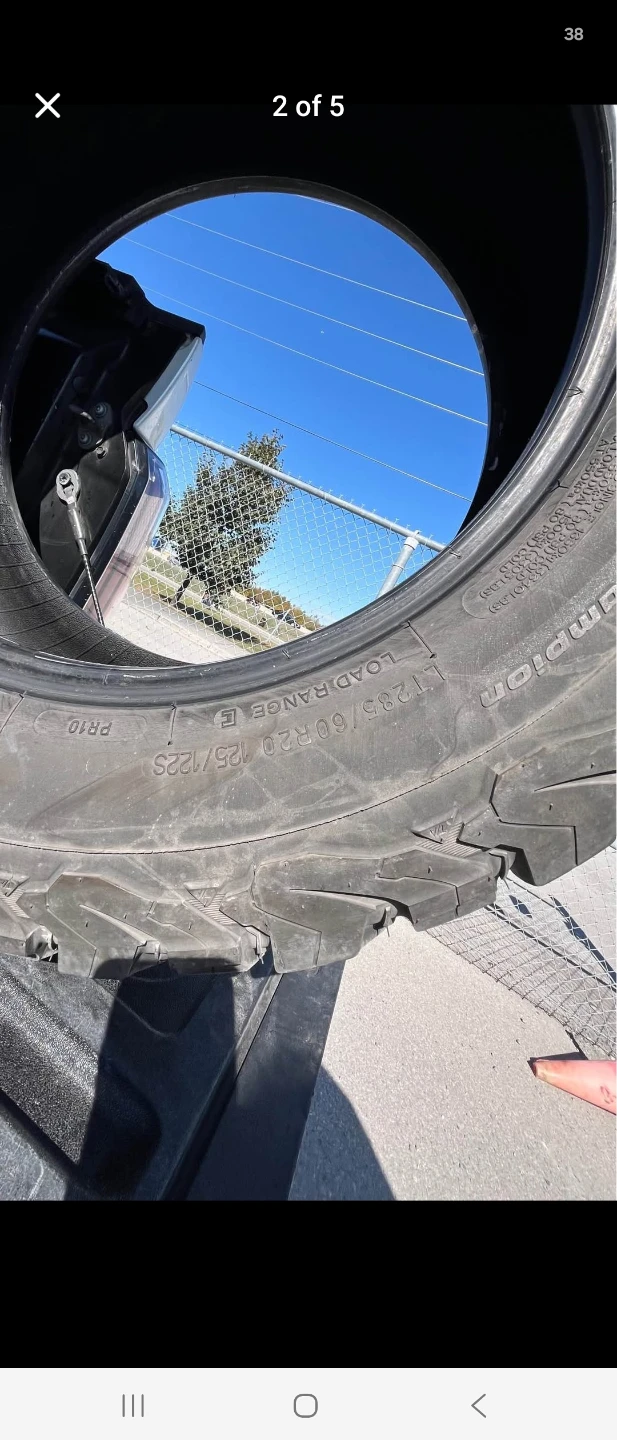 Set of 4 BFGoodrich allTerrain Tires