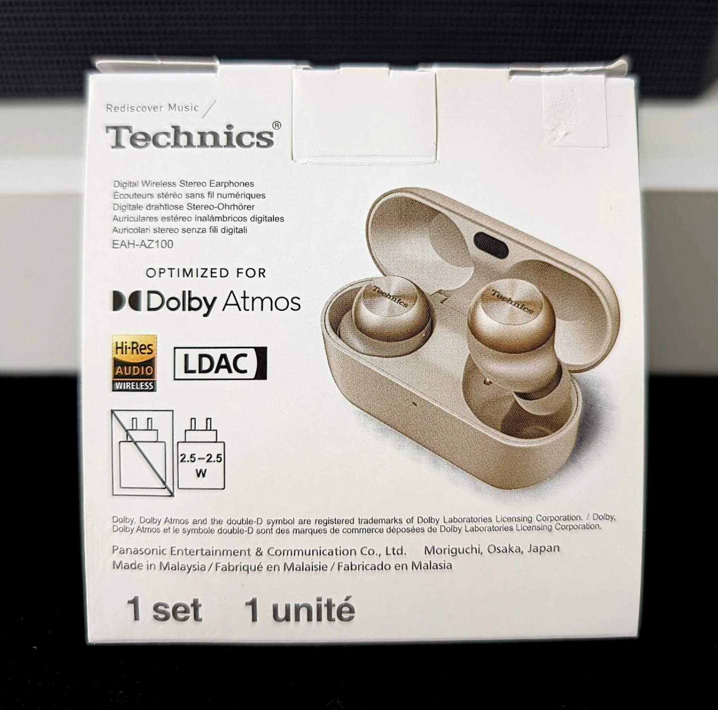Technics AZ 100 60th Anniversary Gold Edition