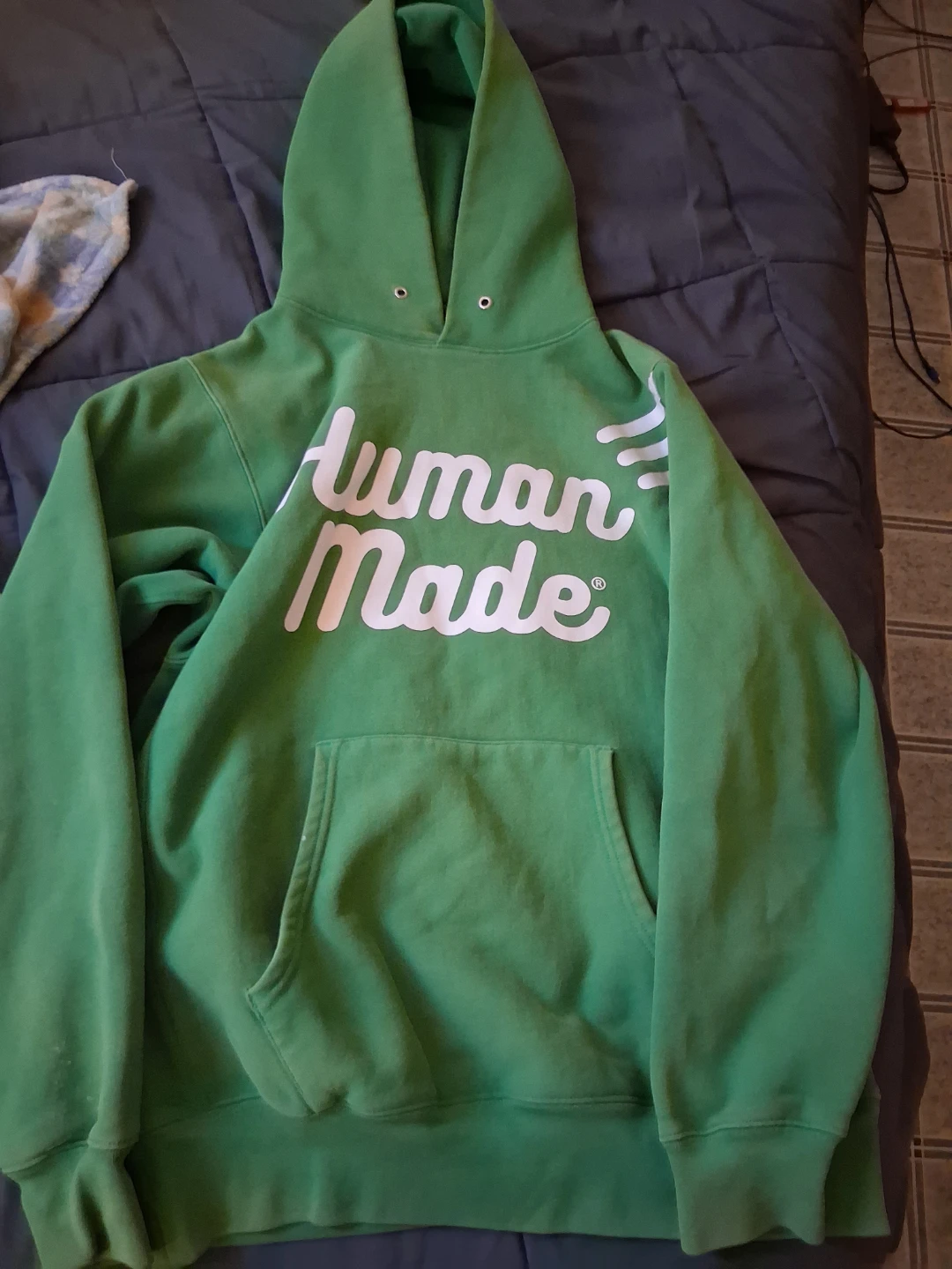 Human Made Green Hoodie