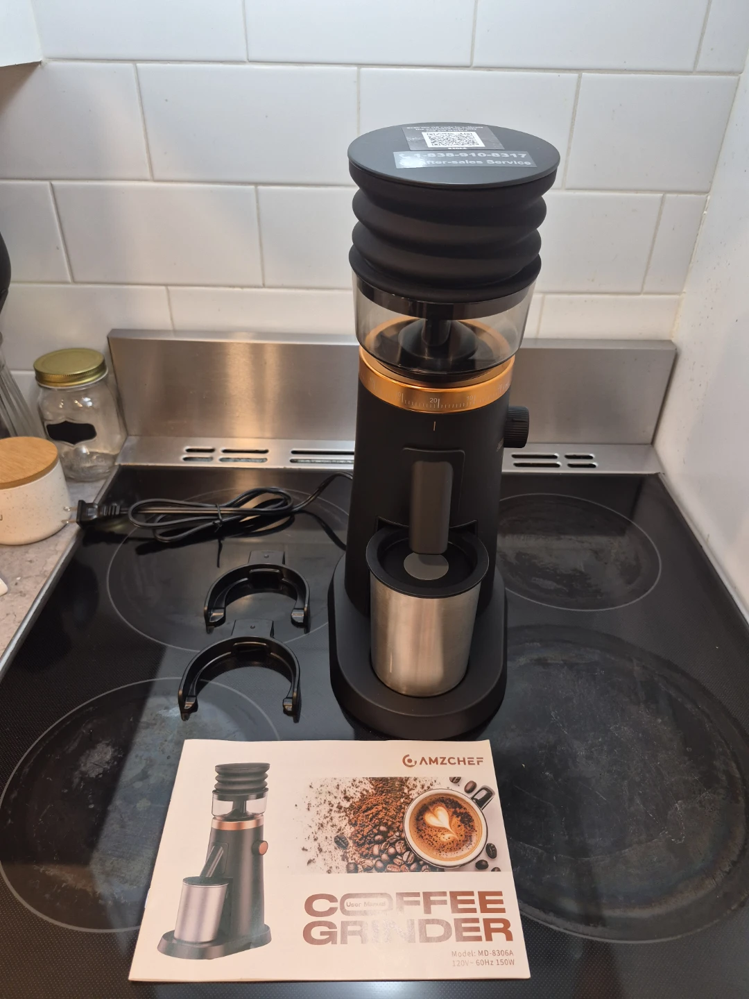 BRAND NEW AMZCHEF Coffee Grinder - photo 2