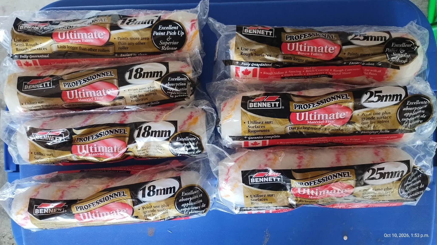 Bennett Ultimate Paint Roller Covers (7 Pack)