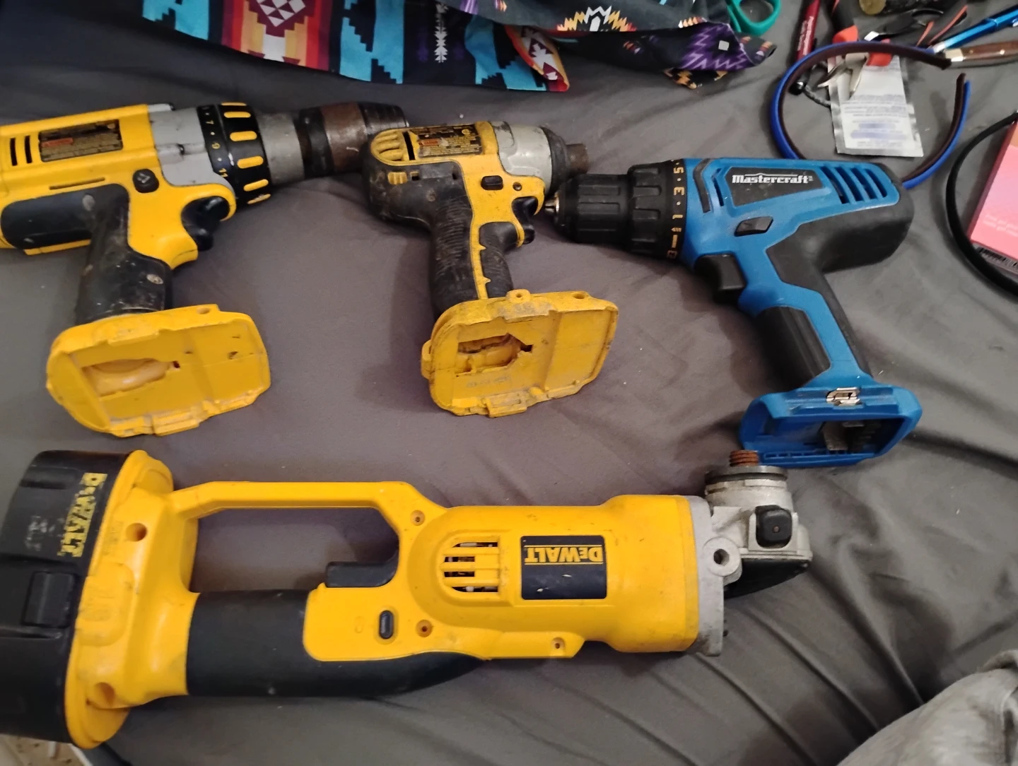 DeWalt and Mastercraft Power Tool Bundle