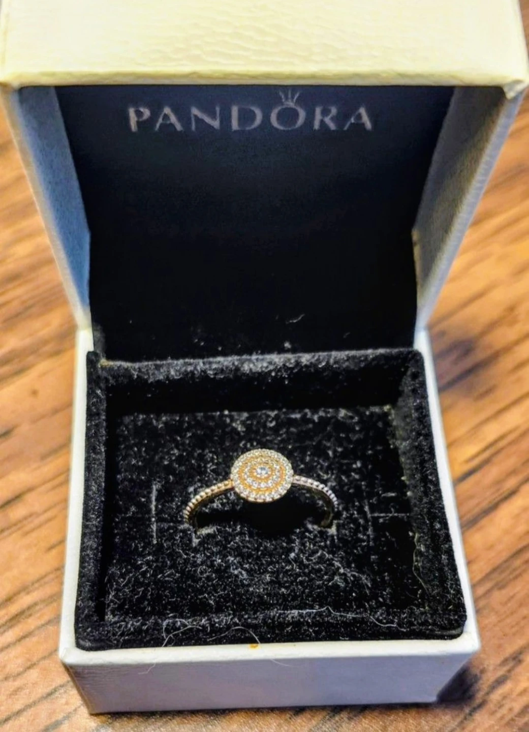 Pandora Rose Gold Ring sz7 - photo 2