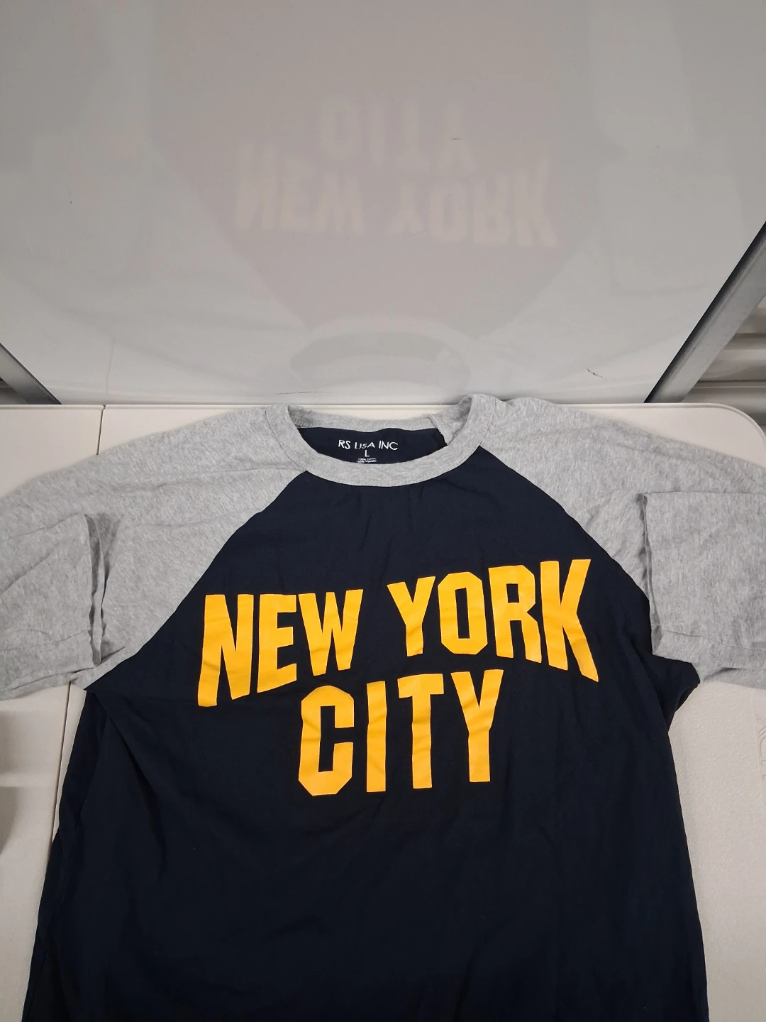 RS USA INC New York City Raglan T-Shirt