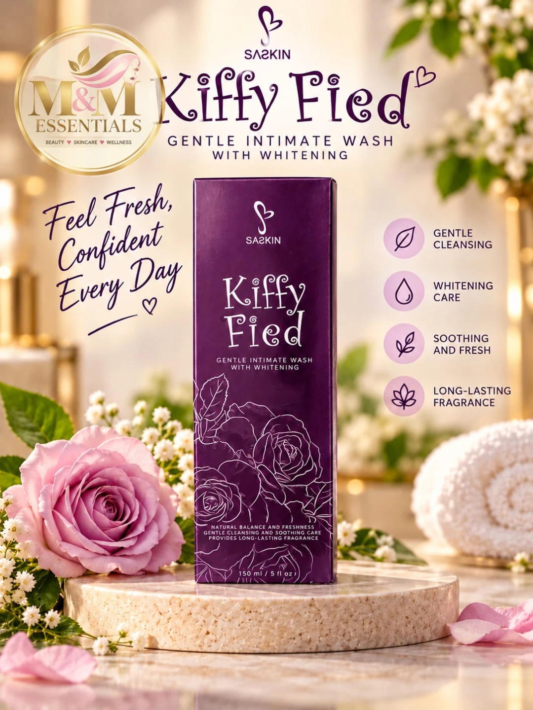 Sakin Kiffy Fied Gentle Intimate Wash