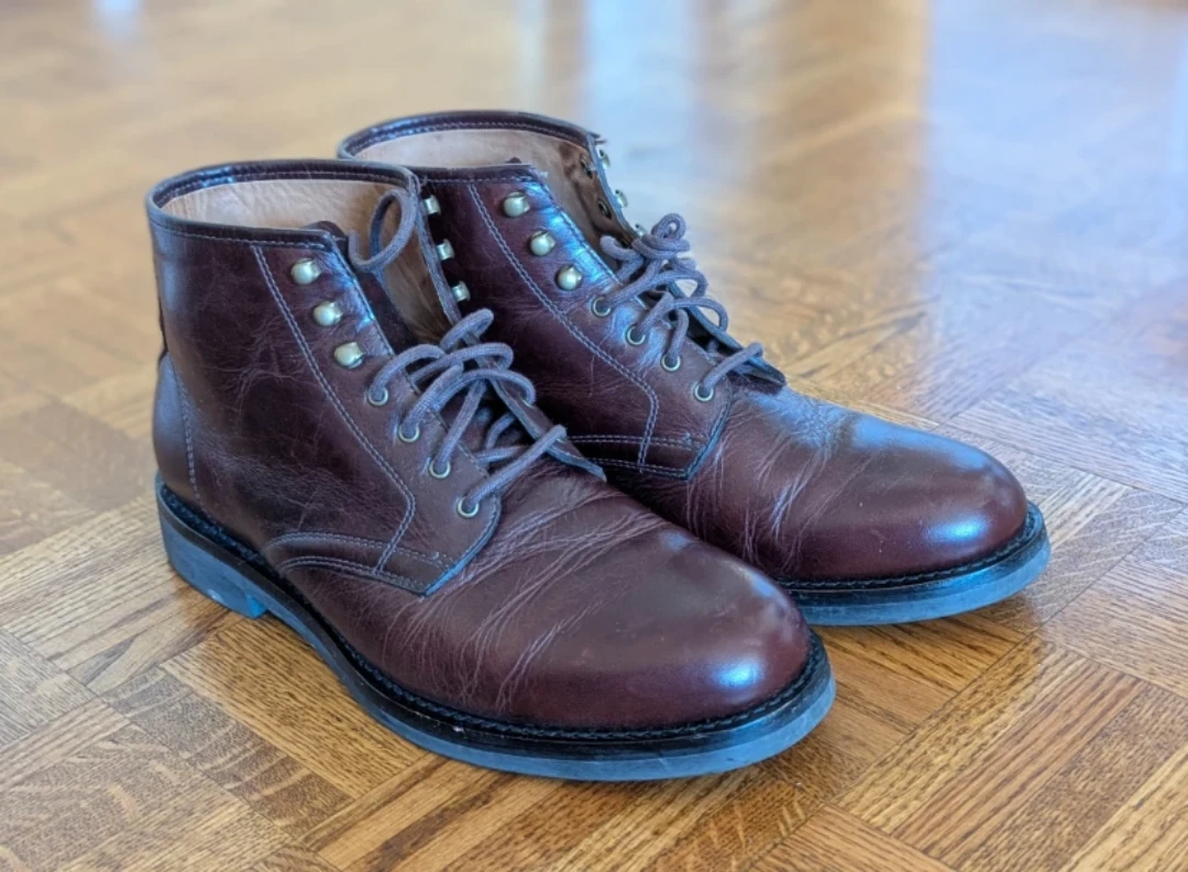 J.Crew Men's Leather Boots Size 11