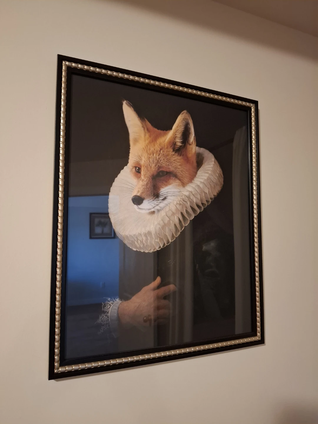 Fox and The Cat Picture in Frame