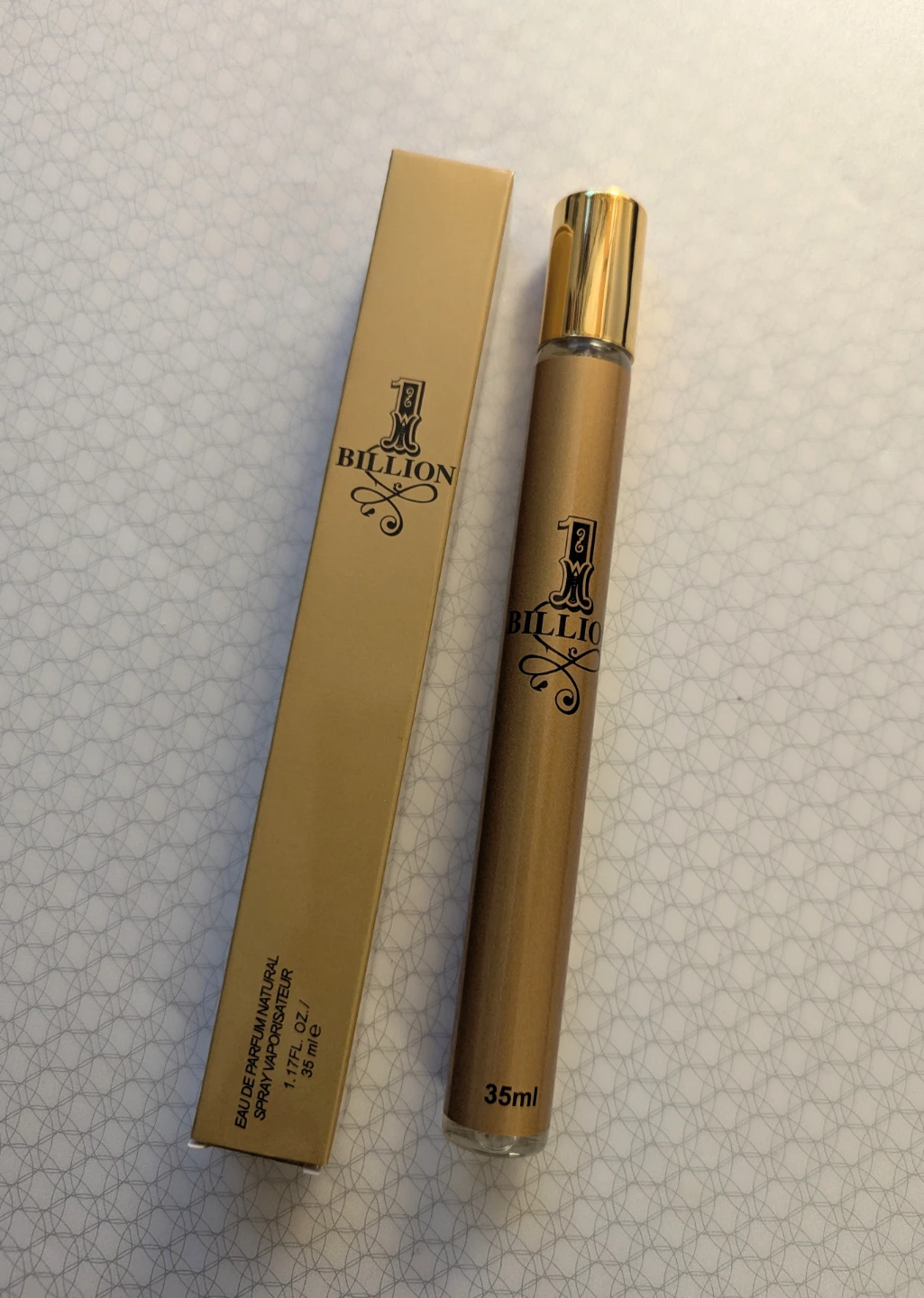 1 Billion Fragrance for mentravel size spray 35ml