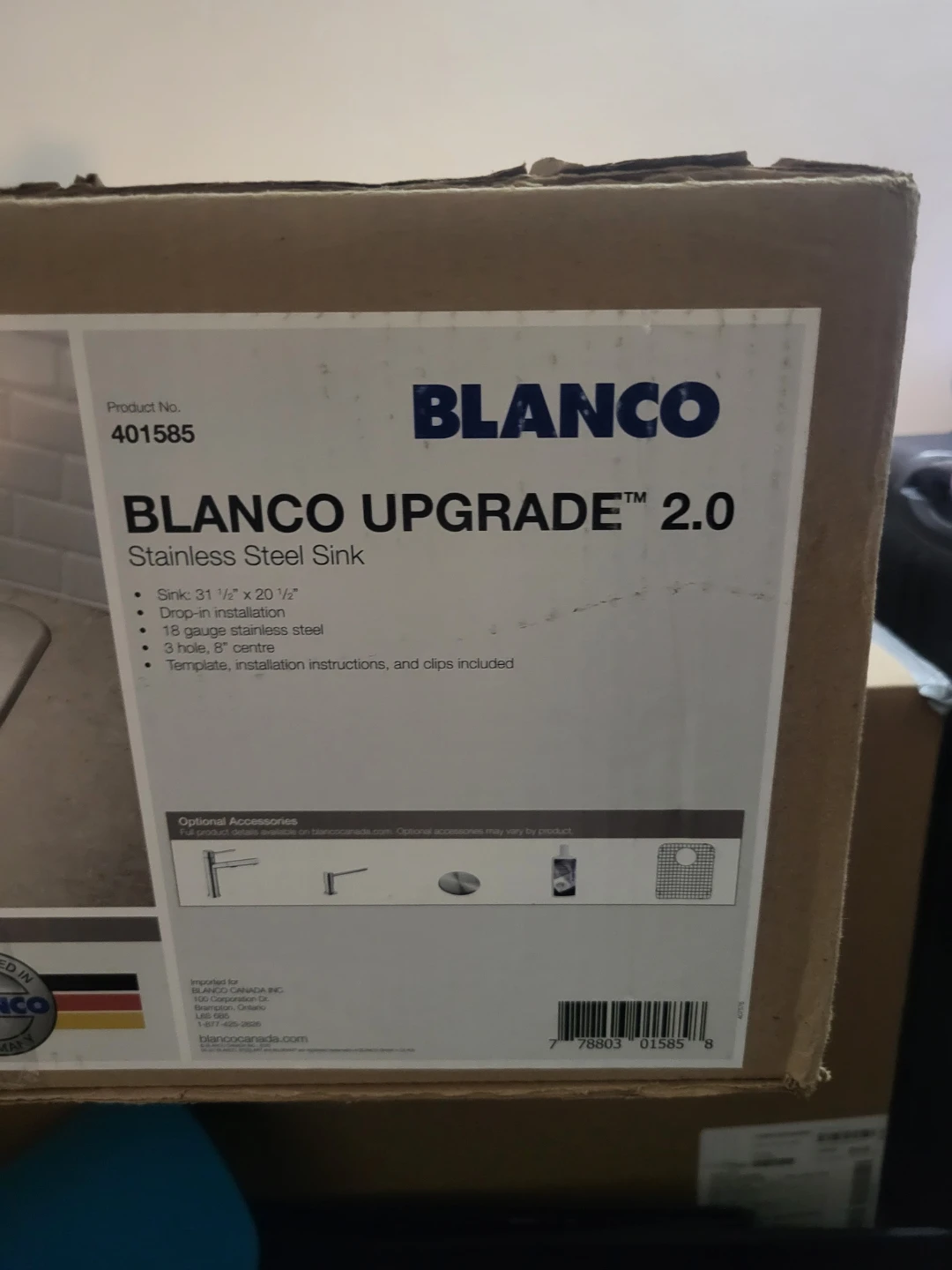 BLANCO Upgrade 2.0 Stainless Steel Sink