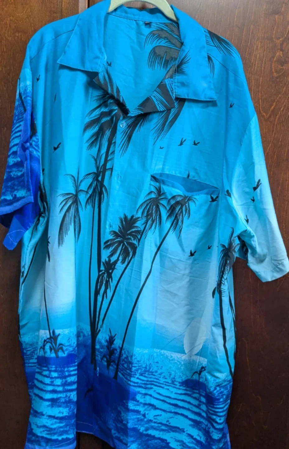 Lot of 5 Tropical Print Shirts - 3XL