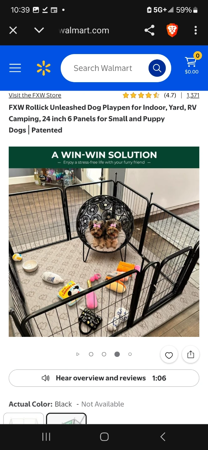 FXW Rollick Unleashed Dog Playpen - photo 2