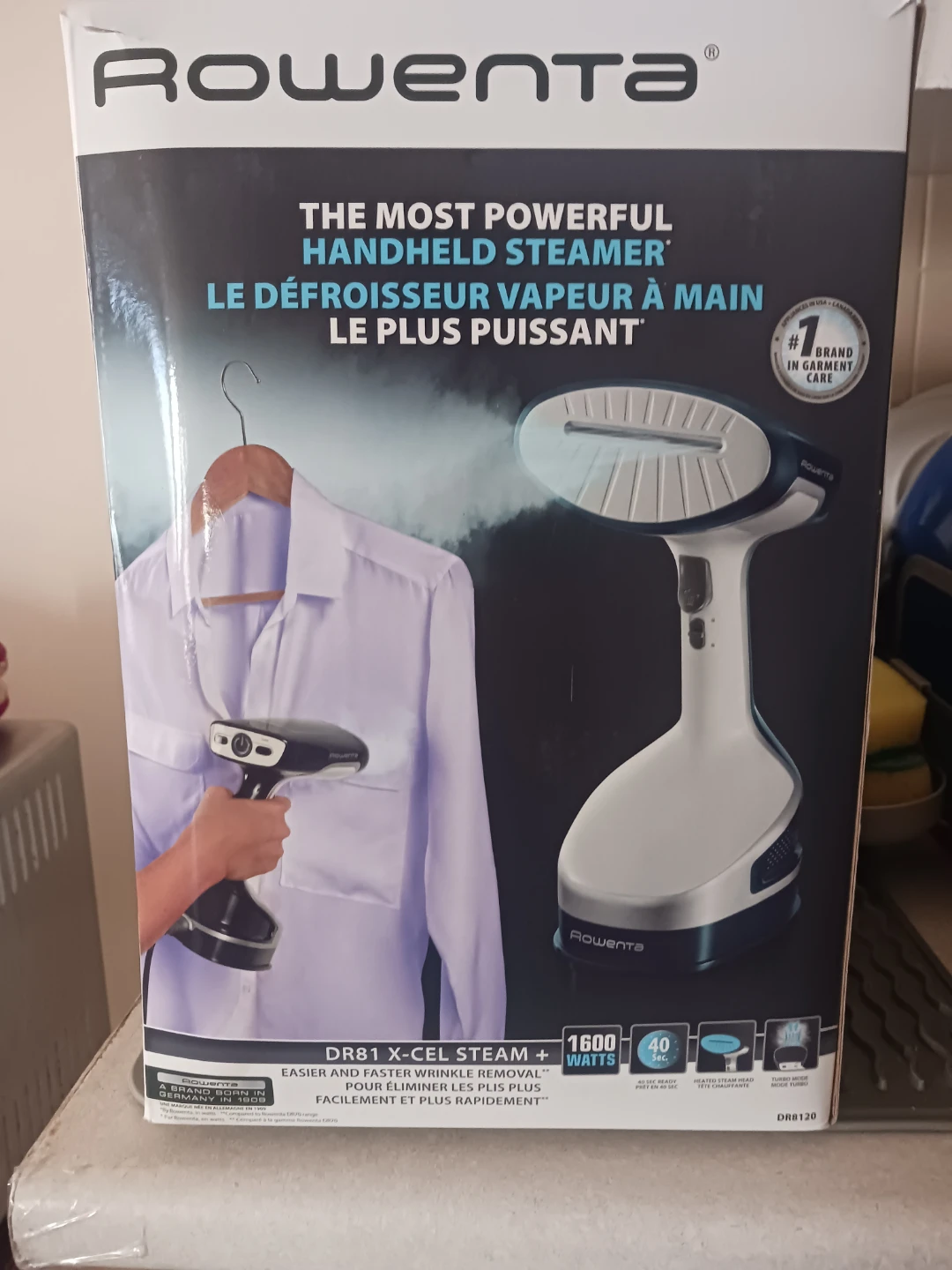 Rowenta DR81 X-Cel Steam+ Handheld Steamer
