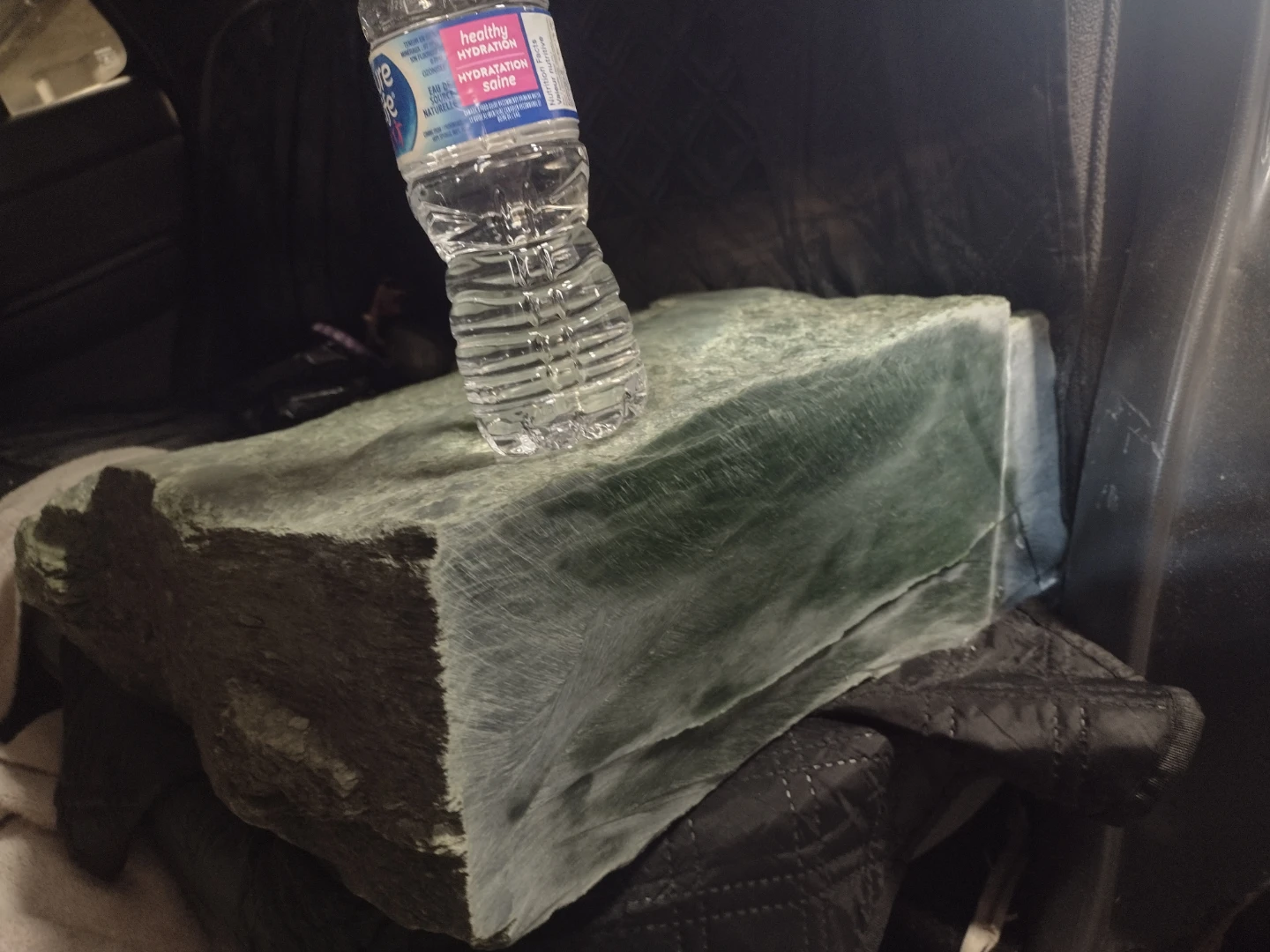 200 lb raw BC nephrite jade slab - photo 5