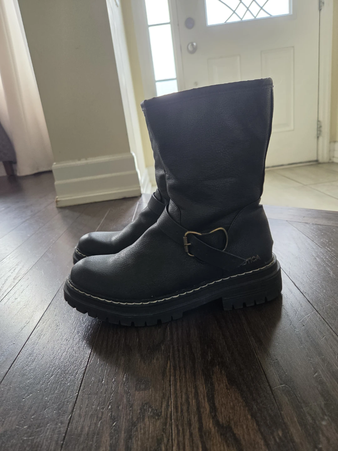 Nautica Black Mid-Calf Boots - photo 2