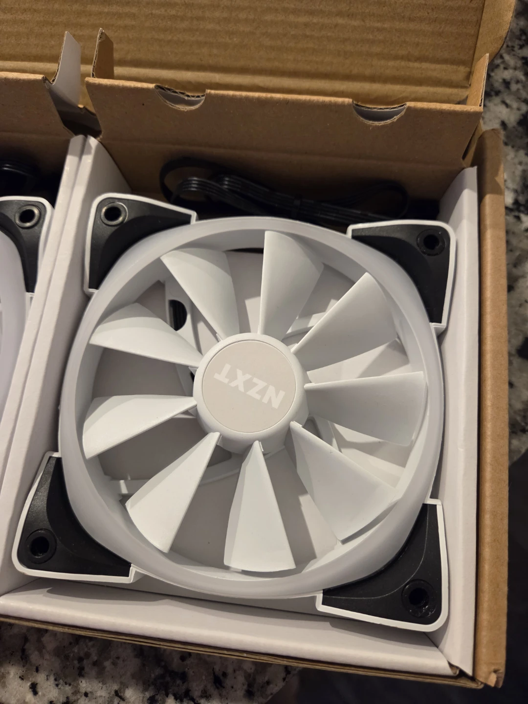 NZXT White PC Case Fans 3-Pack - photo 2