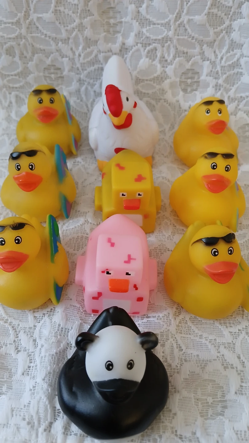 Collection of 10 rubber bath toys for $5.00 - photo 2