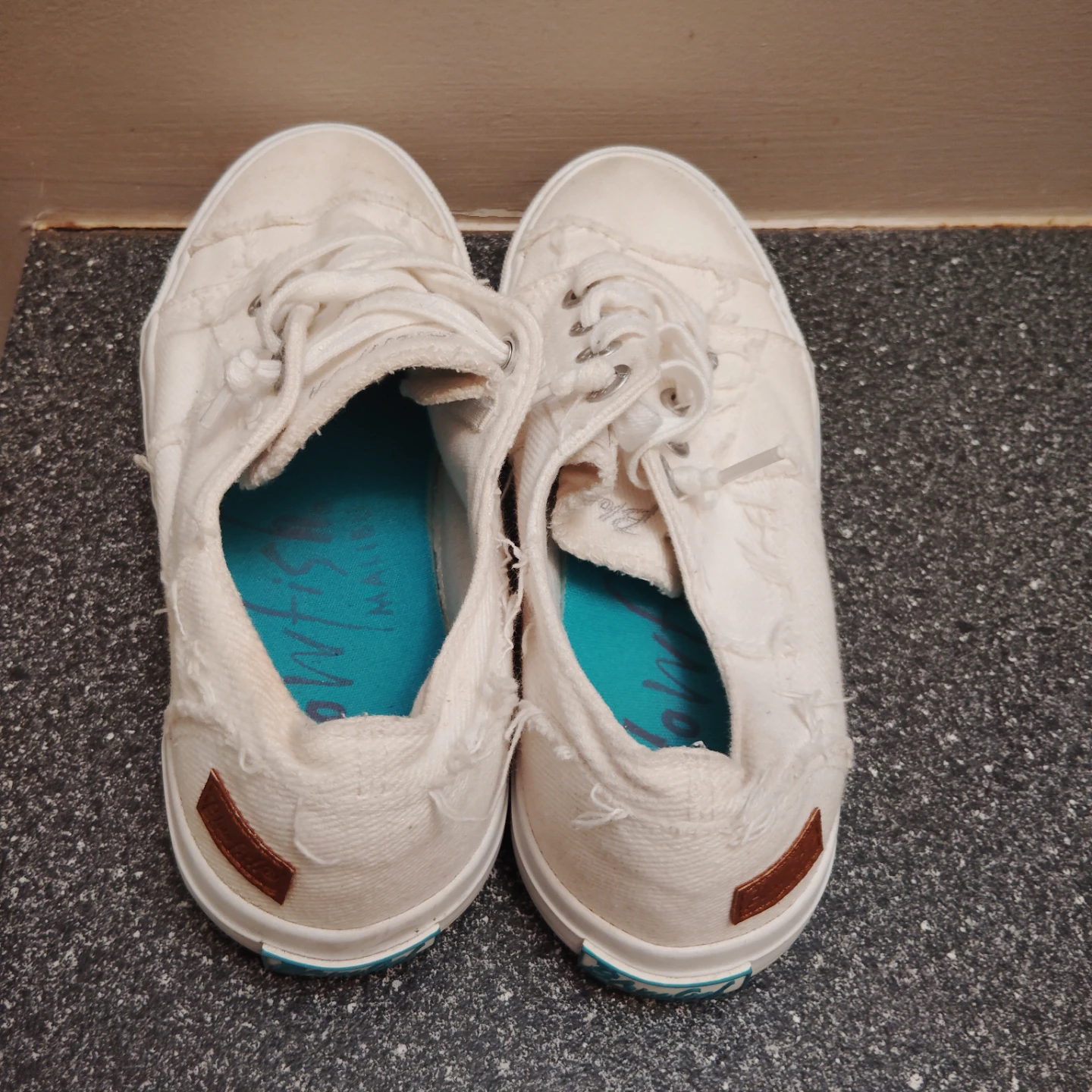 Blowfish Malibu White Canvas Sneakers - photo 2