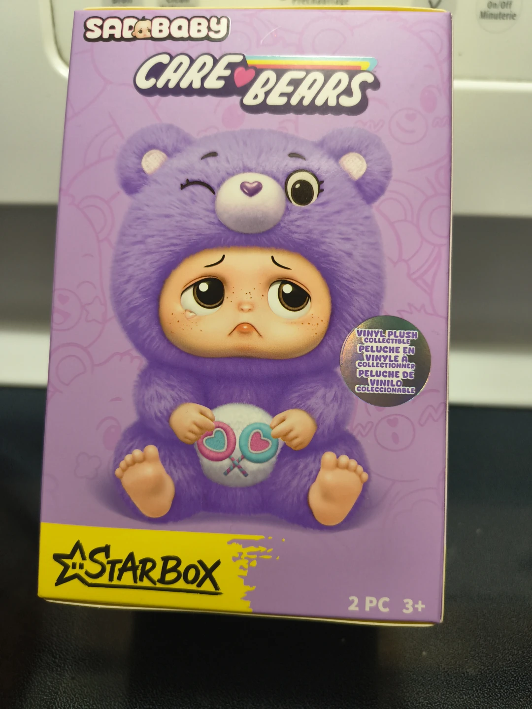 SAD BABY Care Bears Vinyl Plush Collectible