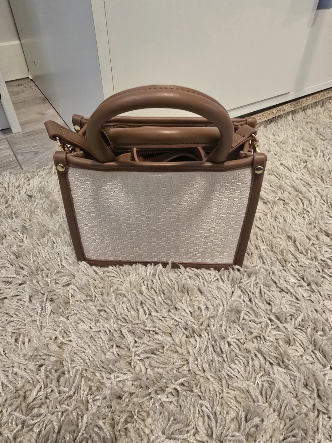 Steve Madden Monogram Mini Tote Bag - photo 4