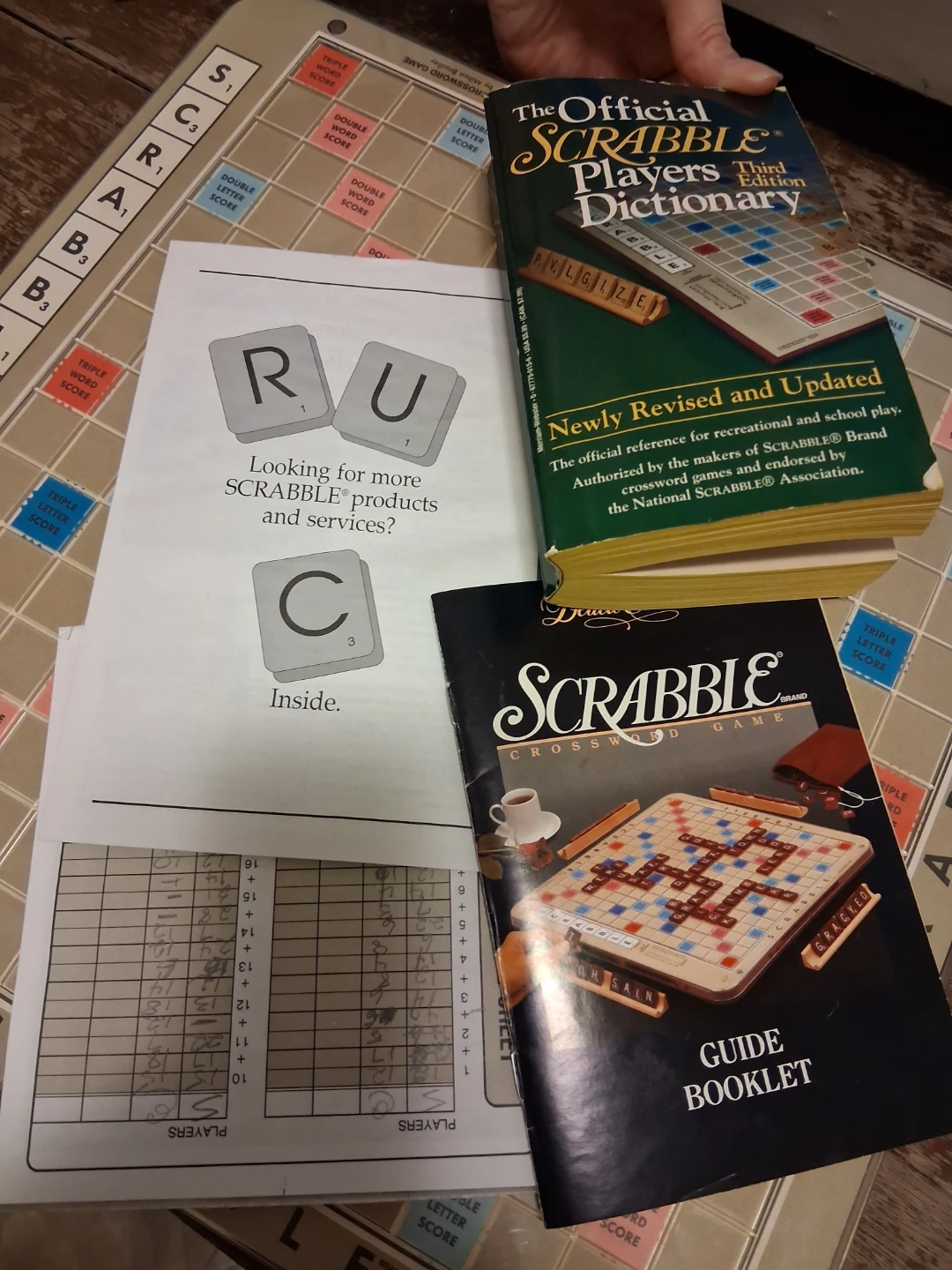 Milton Bradley Scrabble Deluxe Edition - photo 2