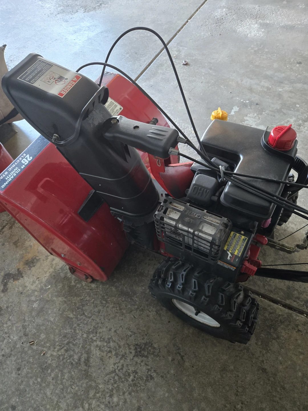 Craftsman  snow Blower. Tuned up ,ready to go - photo 4