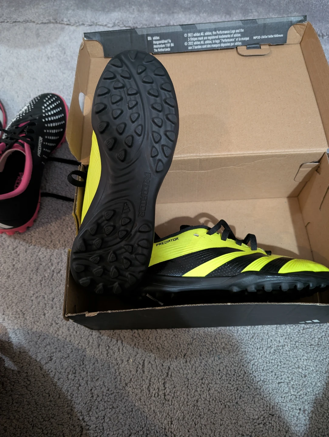 Kids Adidas Predator Soccer Cleats - photo 5