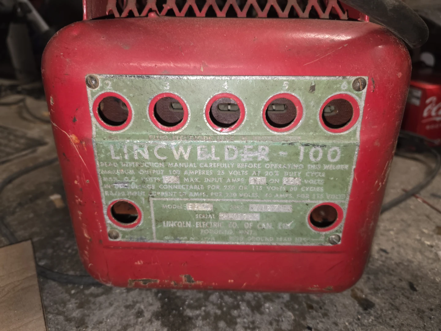 Lincoln Lincwelder 100 Vintage WORKING!