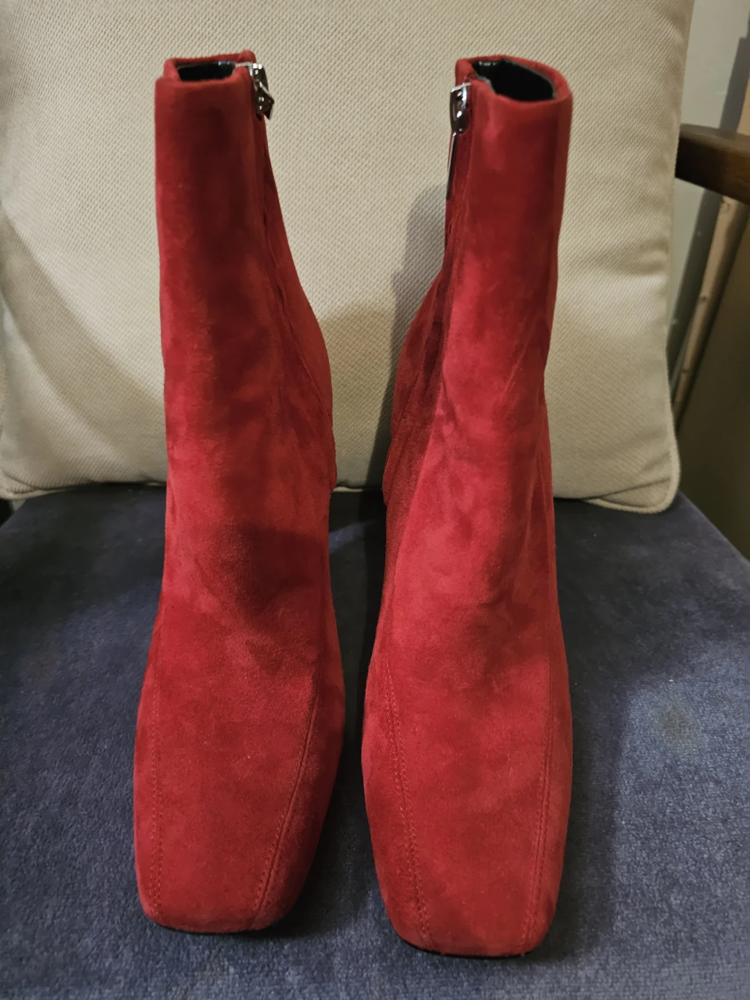 Marc Fisher Ltd Red Suede Boots