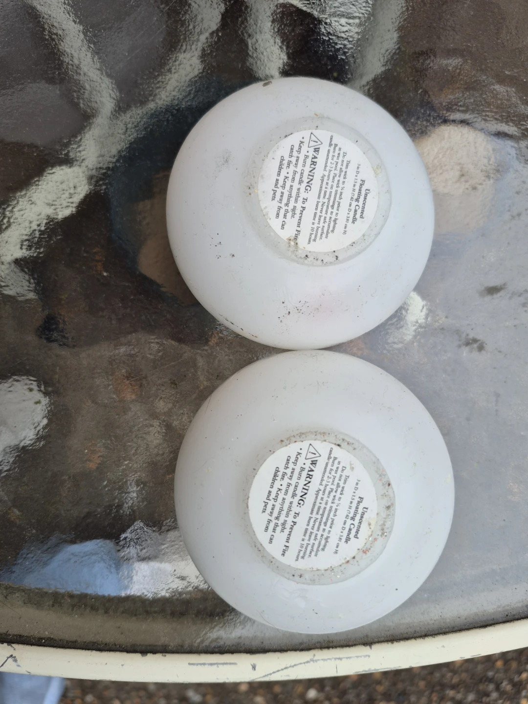 Unscented floating candles - photo 2