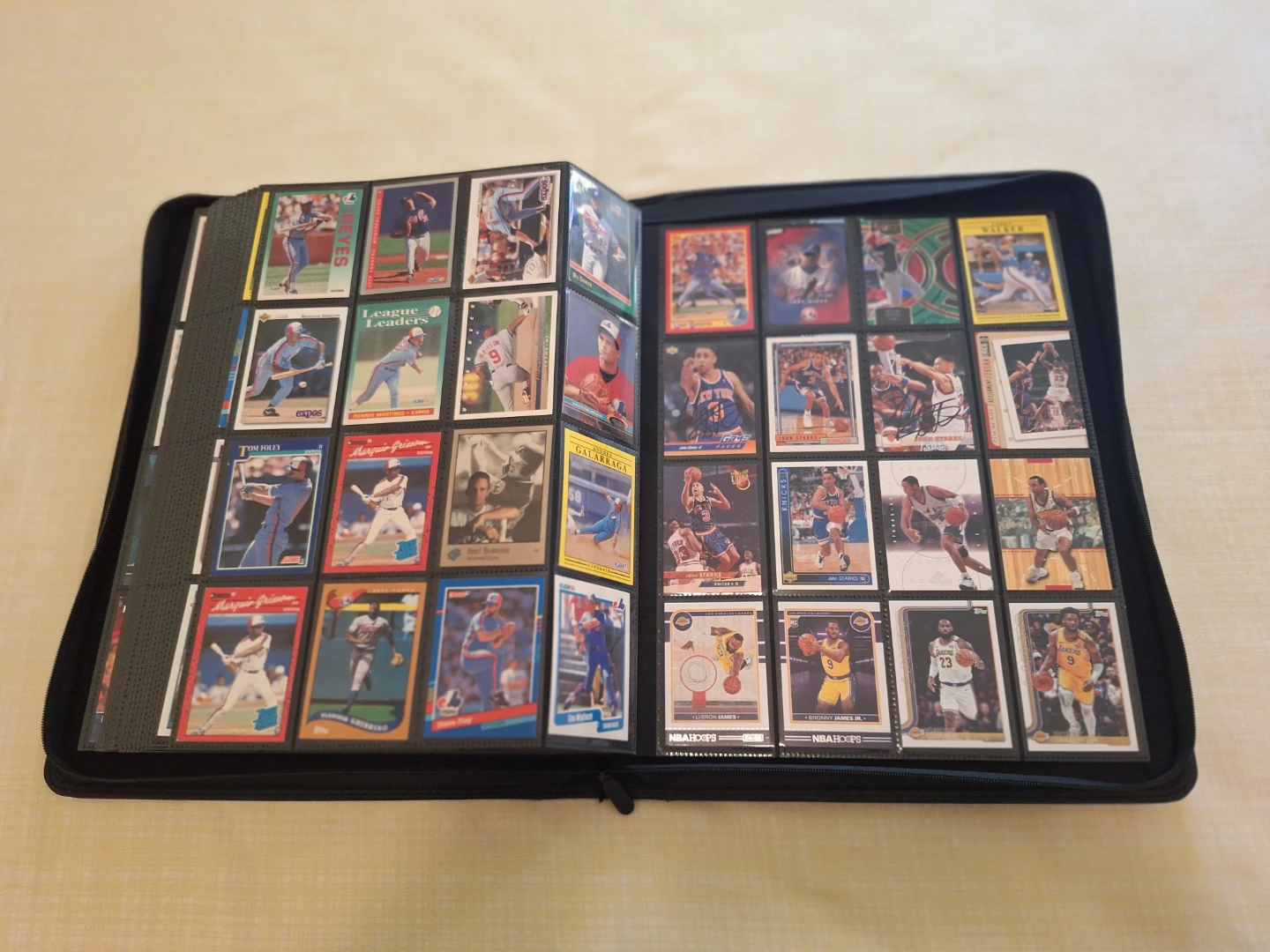 2,000+ Sports Cards MLB NBA NFL + 2 Signed John Starks Cards - photo 5