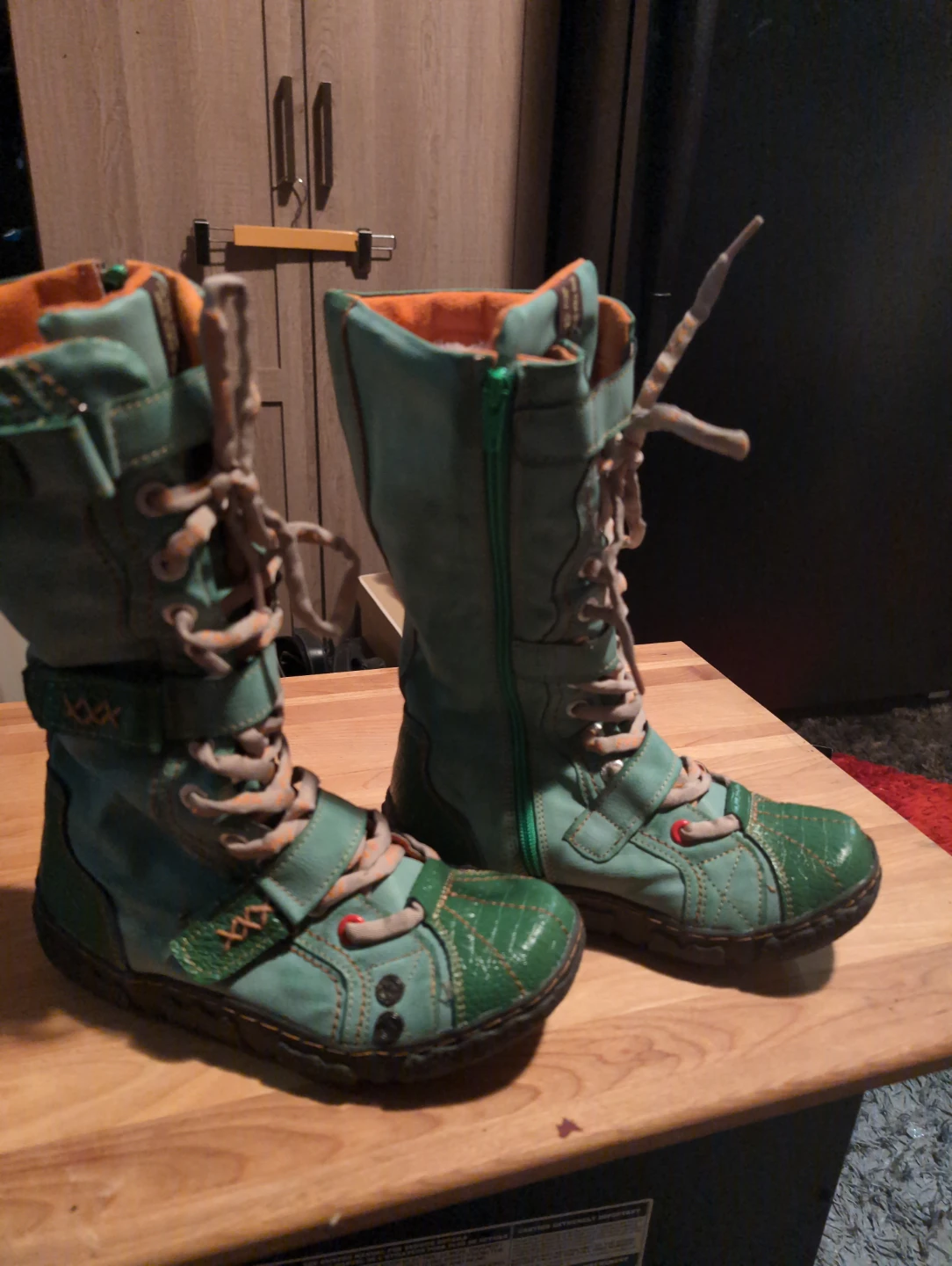 Eyes TMA Teal Green Mid-Calf Boots - photo 2