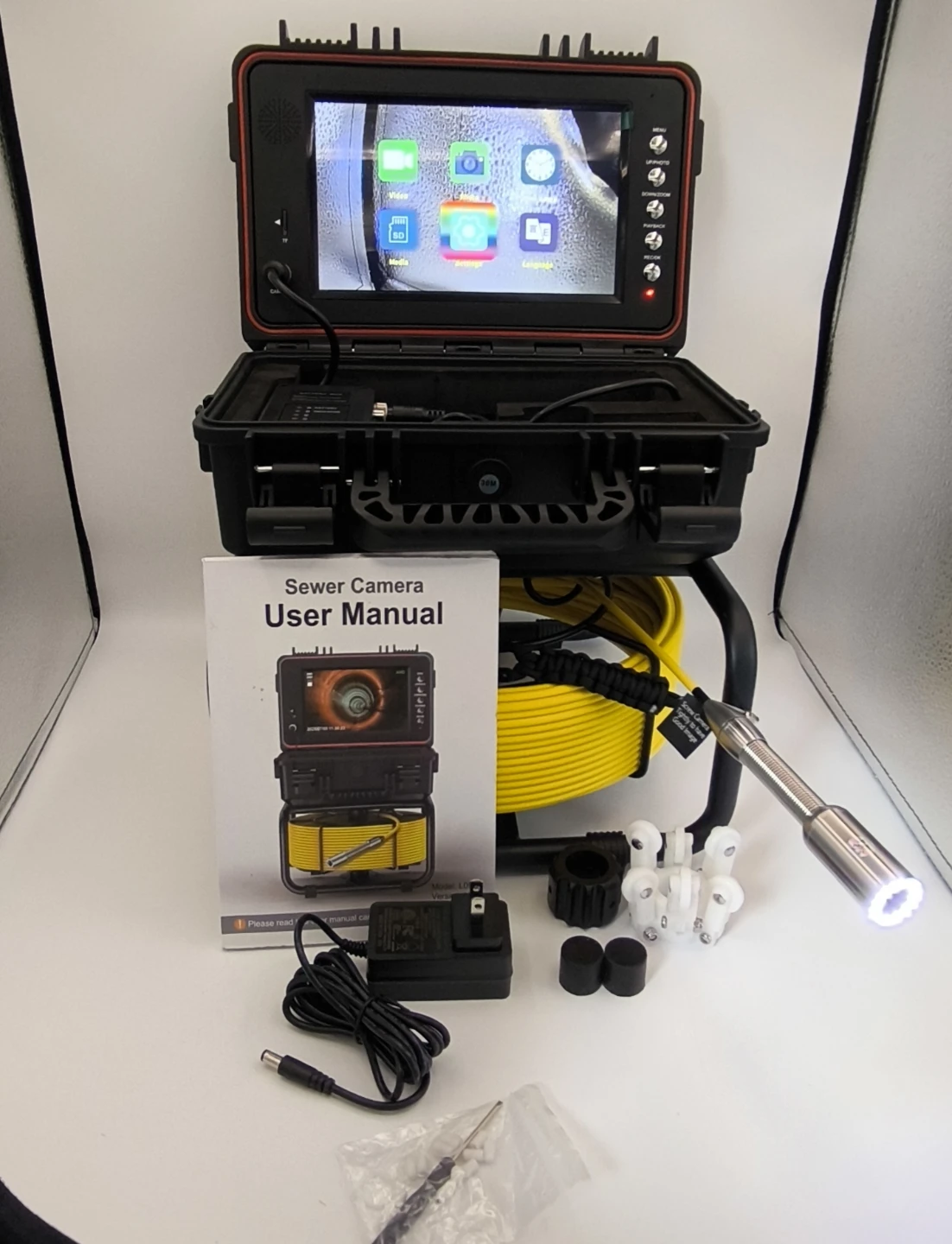 Professional 50M / 165FT Pipe Inspection Camera – 1080P HD - photo 2