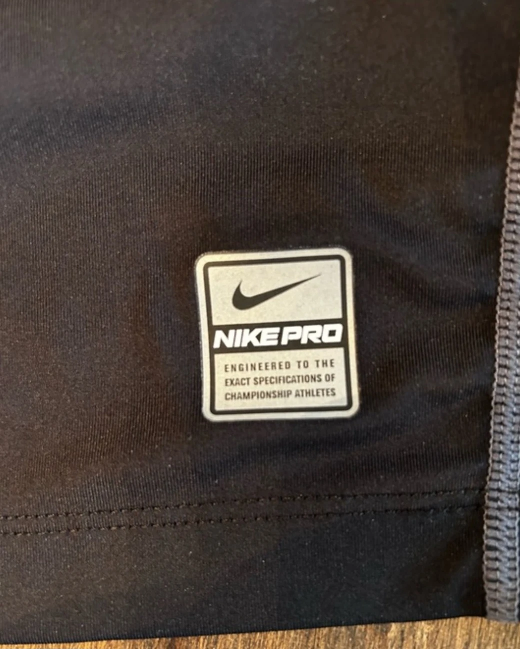 Nike Large Men's Pro Dri-FIT Long-Sleeve Fitted Shirt. Black. - photo 5